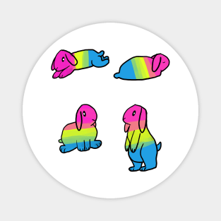 Fun Bun: Pan Pride Lop Magnet